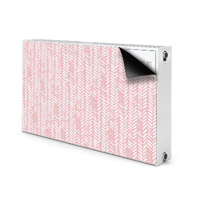 Magnet Heizkörperverkleidung Rosa fischgräten