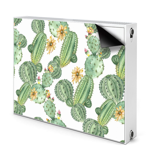 Heizkörperverkleidung magnet Kakti mit blumen