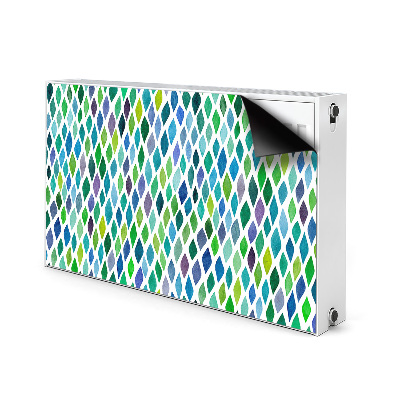 Heizkörperverkleidung magnet Farbenfrohe muster