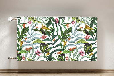 Magnet Heizkörperverkleidung Tropische flora