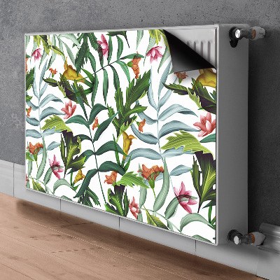 Magnet Heizkörperverkleidung Tropische flora