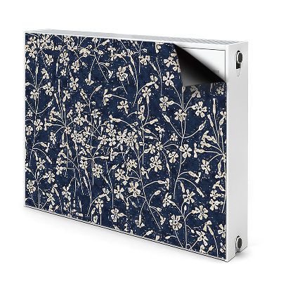 Heizkörperverkleidung magnet Blumenmuster