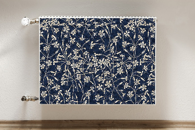 Heizkörperverkleidung magnet Blumenmuster