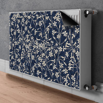 Heizkörperverkleidung magnet Blumenmuster