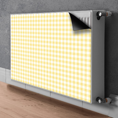 Heizkörperverkleidung magnetisch Gelber kühlergrill
