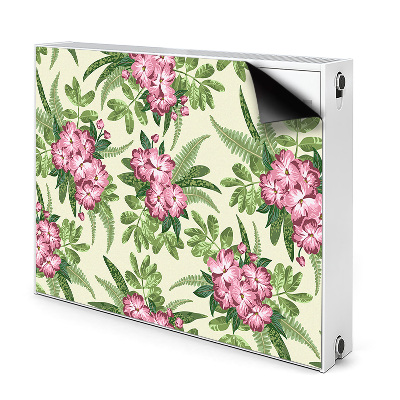 Magnet Heizkörperverkleidung Tropische blumen