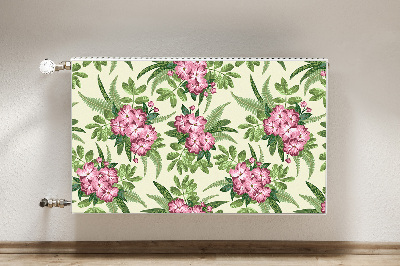 Magnet Heizkörperverkleidung Tropische blumen