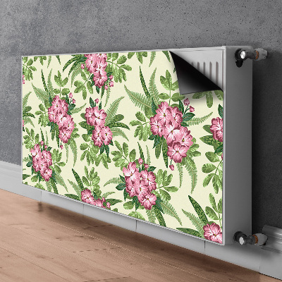 Magnet Heizkörperverkleidung Tropische blumen