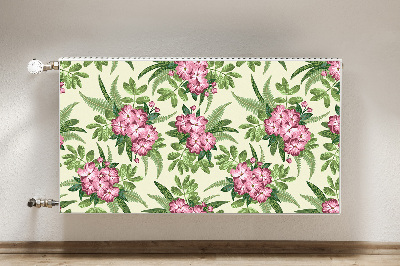 Magnet Heizkörperverkleidung Tropische blumen