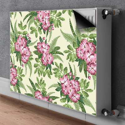 Magnet Heizkörperverkleidung Tropische blumen