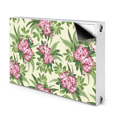 Magnet Heizkörperverkleidung Tropische blumen