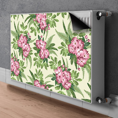 Magnet Heizkörperverkleidung Tropische blumen