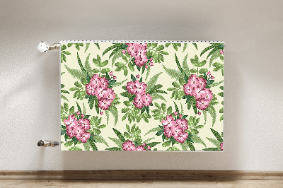 Magnet Heizkörperverkleidung Tropische blumen