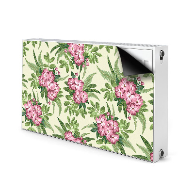 Magnet Heizkörperverkleidung Tropische blumen