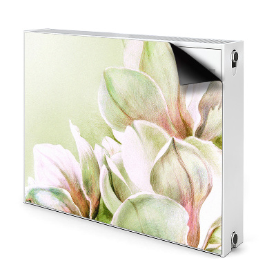 Heizkörperverkleidung magnet Magnolienblüten