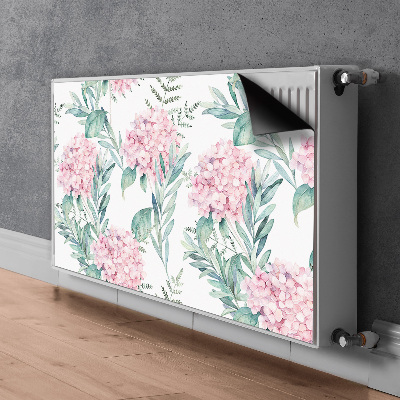 Heizkörperverkleidung magnet Hellrosa blumen