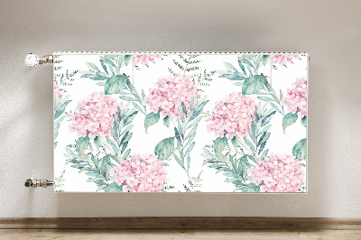 Heizkörperverkleidung magnet Hellrosa blumen