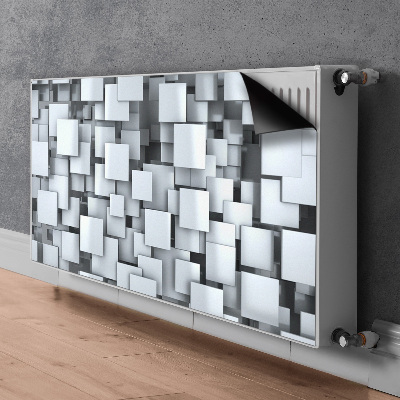 Heizkörperverkleidung magnet Graue blöcke