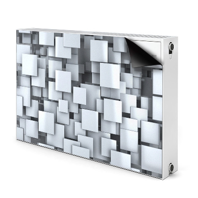 Heizkörperverkleidung magnet Graue blöcke