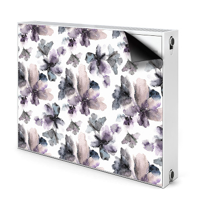 Magnet Heizkörperverkleidung Dunkle blumen