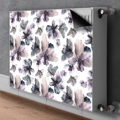 Magnet Heizkörperverkleidung Dunkle blumen