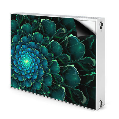 Heizkörperverkleidung magnetisch Grüne blume