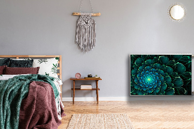 Heizkörperverkleidung magnetisch Grüne blume