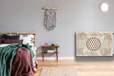 Heizkörperverkleidung magnetisch Elegantes marmormuster