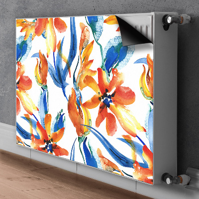 Magnet Heizkörperverkleidung Sonnige blumen