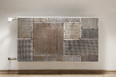 Dekorative Heizkörperabdeckung Metallboden