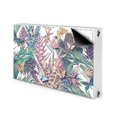 Heizkörperverkleidung magnet Blumen und schmetterlinge