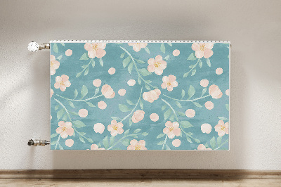 Dekorativer Heizkörpermagnet Pastellblumen