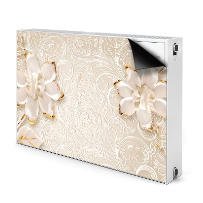Heizkörperverkleidung magnet Blumengrafik