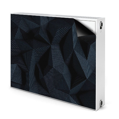 Heizkörperverkleidung magnetisch Geometrische 3d-grafiken