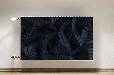 Heizkörperverkleidung magnetisch Geometrische 3d-grafiken