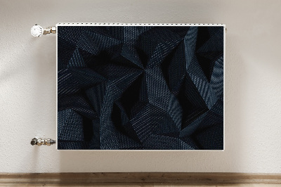 Heizkörperverkleidung magnetisch Geometrische 3d-grafiken