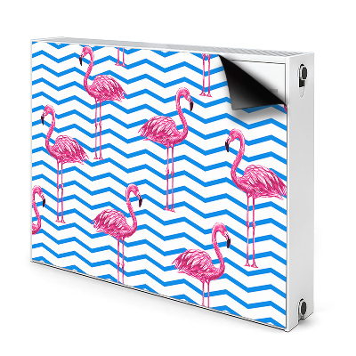 Heizkörperverkleidung magnetisch Flamingos