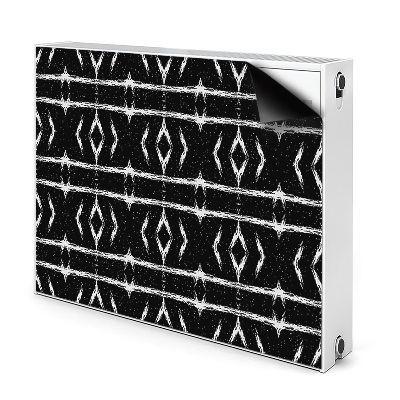 Magnet Heizkörperverkleidung Schwarze abstraktion