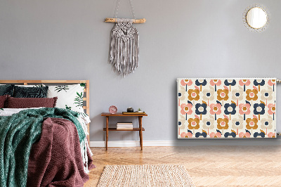 Heizkörperverkleidung magnet Blumen