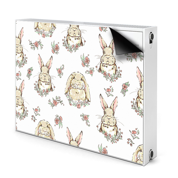 Heizkörperverkleidung magnet Hellbraune kaninchen