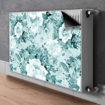 Heizkörperverkleidung magnet Blaue blumen