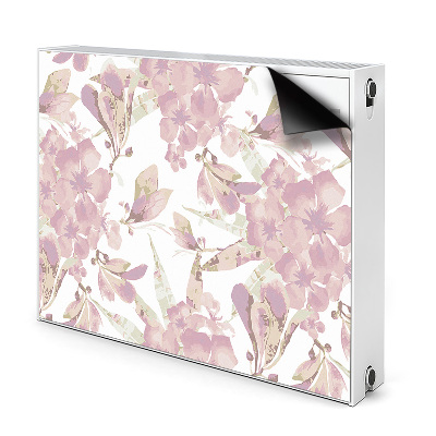 Heizkörperverkleidung magnet Hibiskus blassrosa