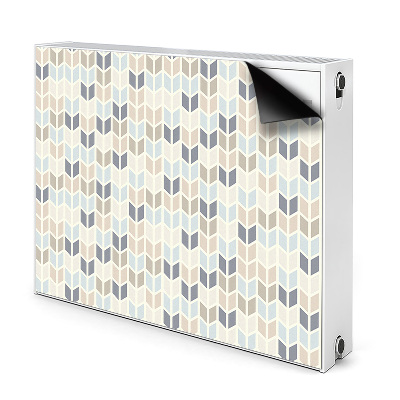 Heizkörperverkleidung magnetisch Geometrische textur