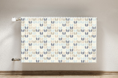 Heizkörperverkleidung magnetisch Geometrische textur