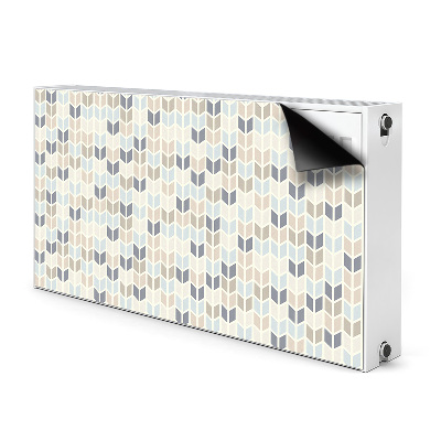 Heizkörperverkleidung magnetisch Geometrische textur