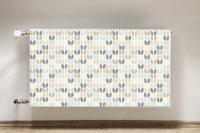 Heizkörperverkleidung magnetisch Geometrische textur