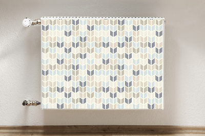 Heizkörperverkleidung magnetisch Geometrische textur