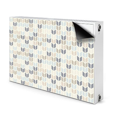Heizkörperverkleidung magnetisch Geometrische textur