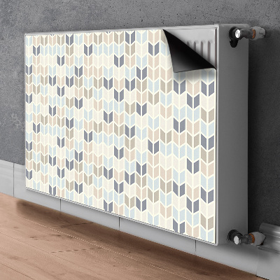 Heizkörperverkleidung magnetisch Geometrische textur