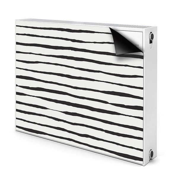 Magnet Heizkörperverkleidung Schwarze linien